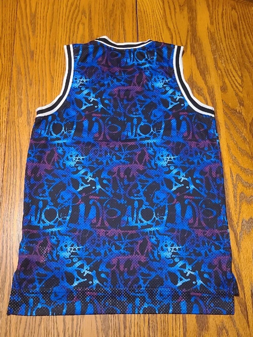 And1 Blue & Maroon Kids' Tank Top - Boy's XL